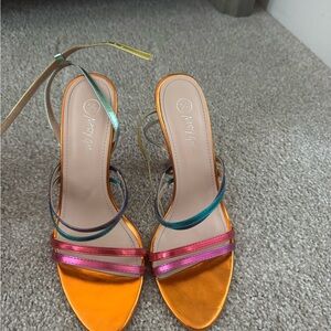 Colorful Strappy Sandals